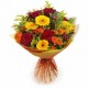 Mimosa9   Grazioso bouquet di rose e mimosa